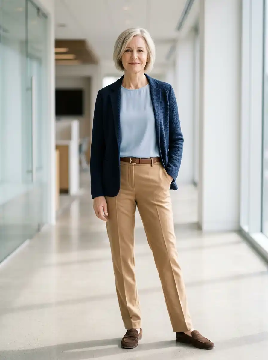 What to Wear to a Job Interview Over 40 4 5 Interview Outfit Formulas for Women Over 40
