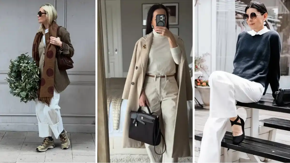 Cashmere Outfits for Women Over 40
