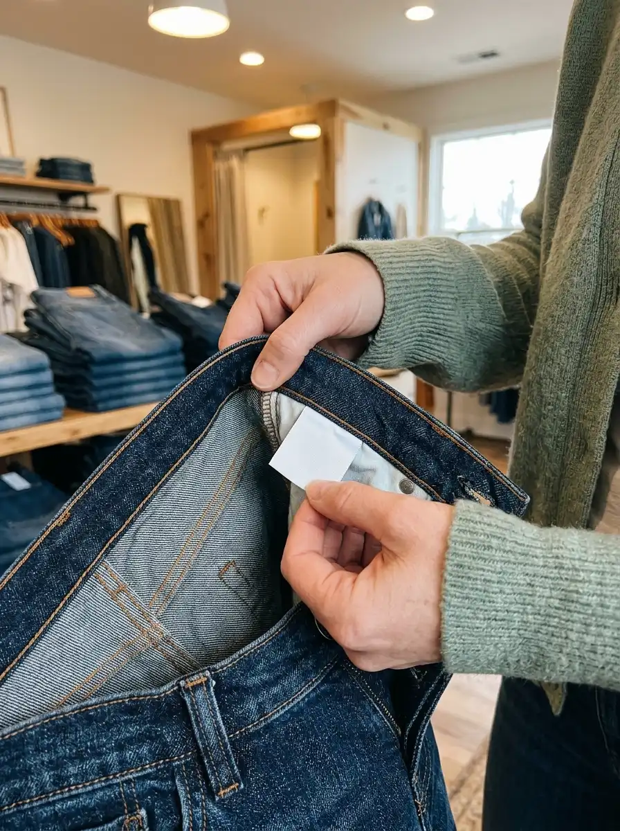 Check the label for 1–2% stretch