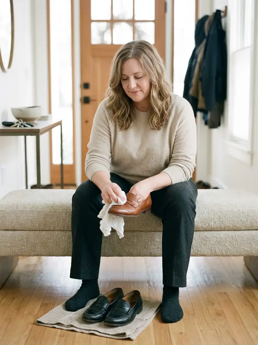 How to Dress Like a Millionaire Over 40 Without Spending Like One 10 Clean and Condition the Shoes You Wear Most
