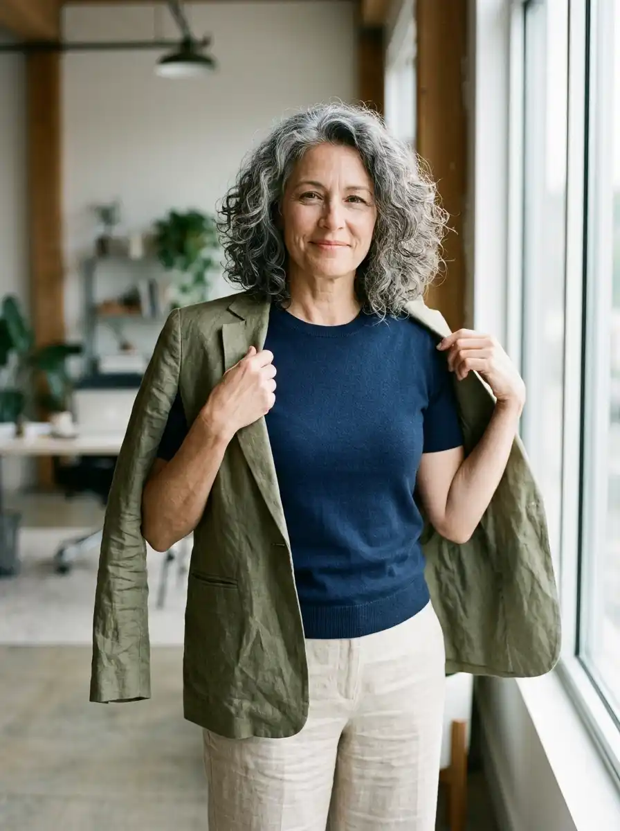 What to Wear to a Job Interview Over 40 5 Fabrics and Comfort Dress for How You’ll Feel, Including Hot Flashes