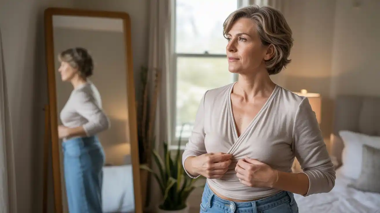 How to Dress Over 40 for an Apple Shape