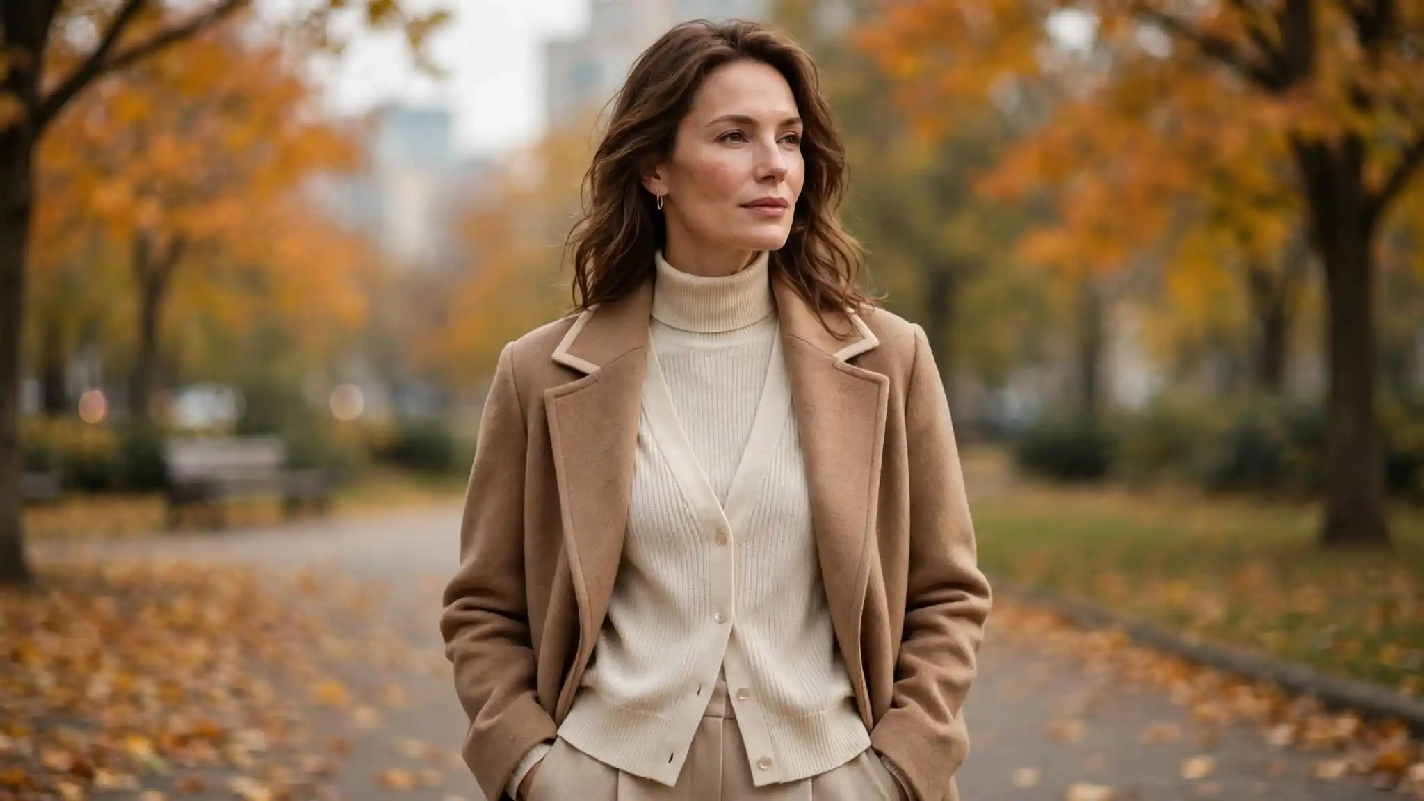 How to Layer Outfits Over 40 for Fall and Winter