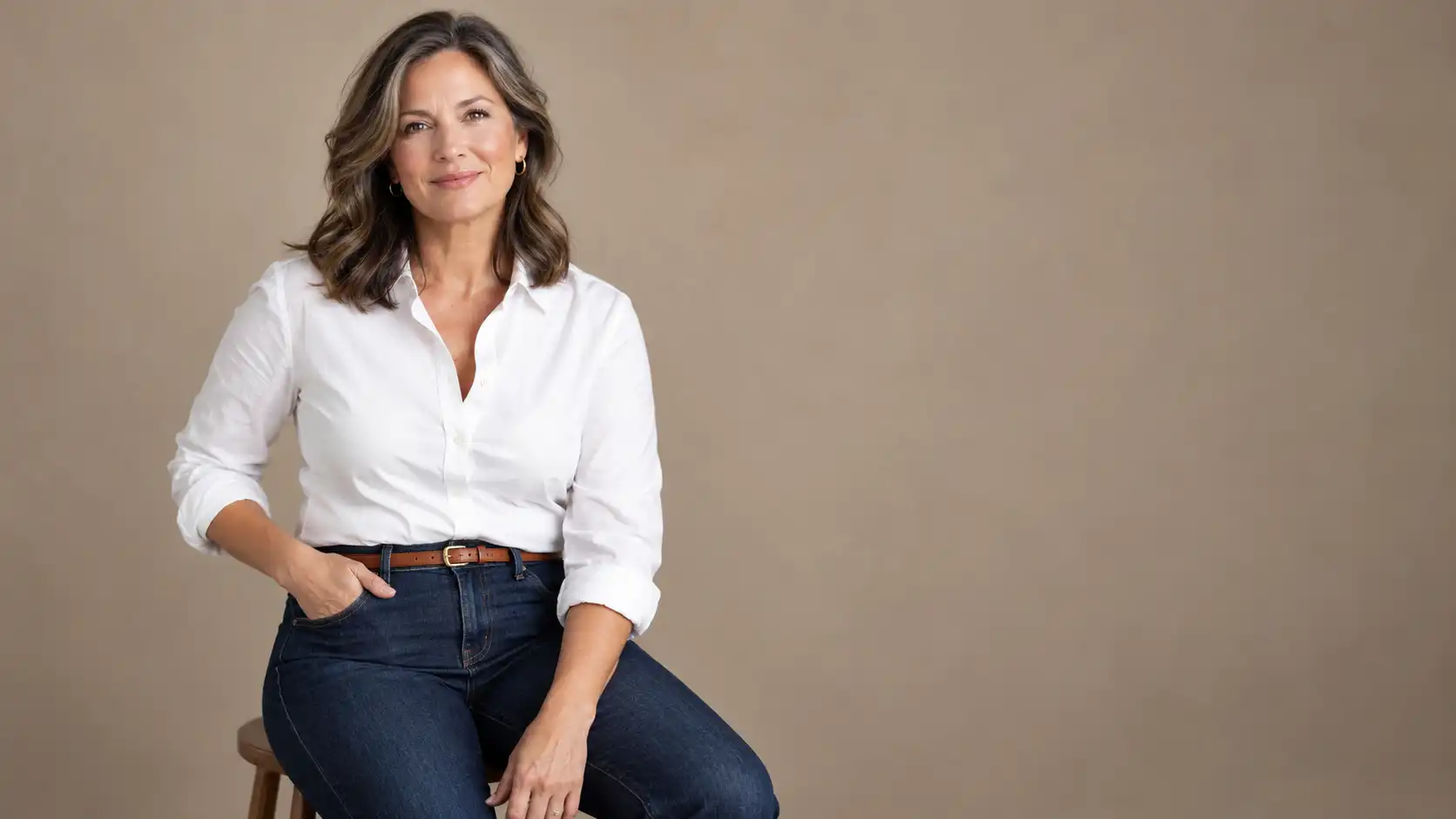 How to Wear Jeans Over 40