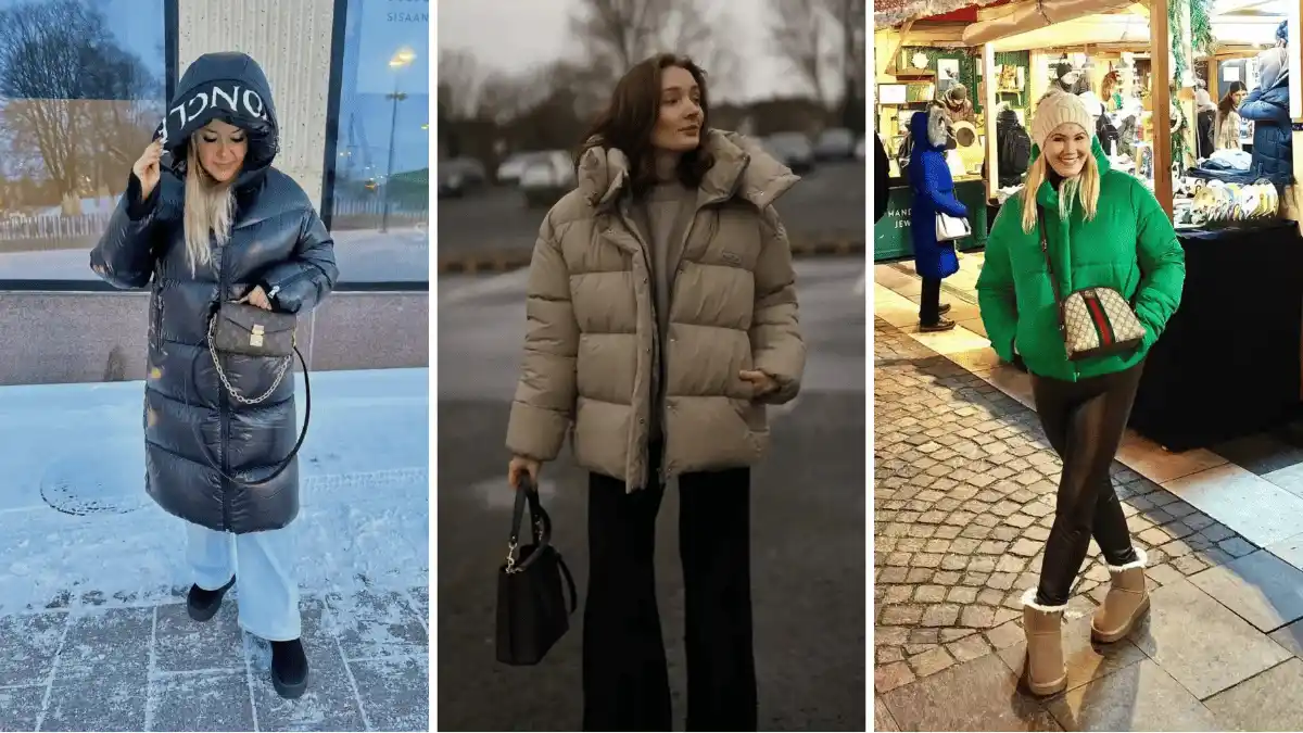 Puffer Jacket Outfits for Women Over 40