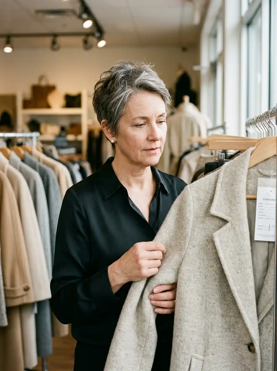 How to Dress Like a Millionaire Over 40 Without Spending Like One 7 Read the Fabric Label Before You Look at the Price