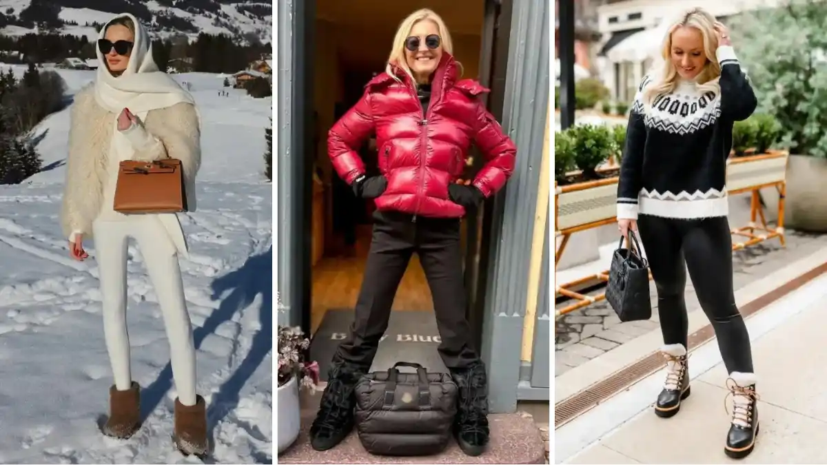 Ski Trip Outfits for Women Over 40 That Work Off the Slopes