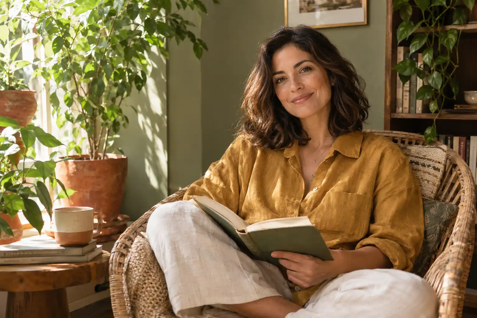 Psychology Says the Colors You Reach for After 40 Reveal These 8 Things About You 4 Drawn to Greens and Earthy Tones: You're Craving Grounding and Restoration