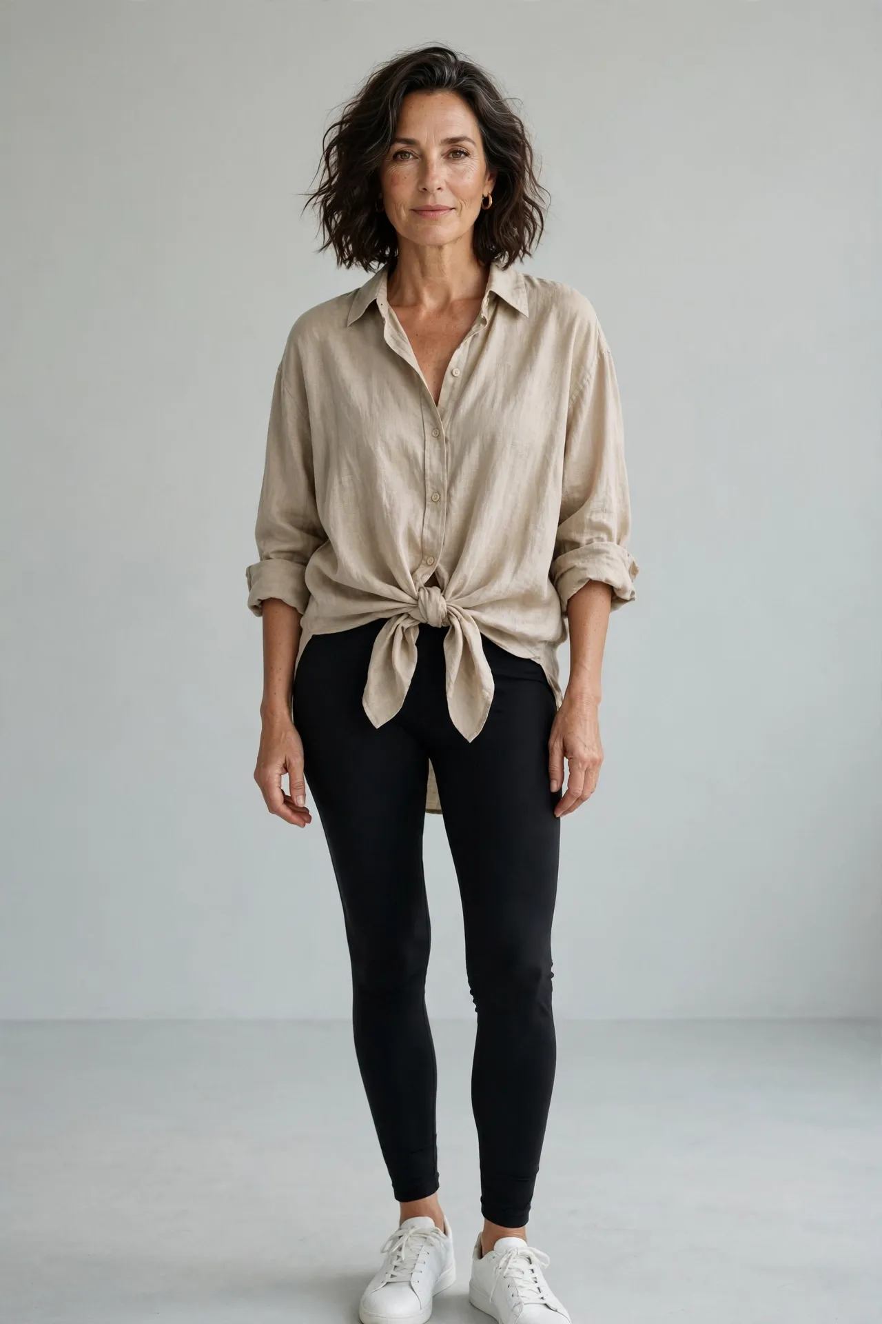How to Wear Leggings Over 40 Without Looking Sloppy 3 The 3 Rules for Wearing Leggings Over 40