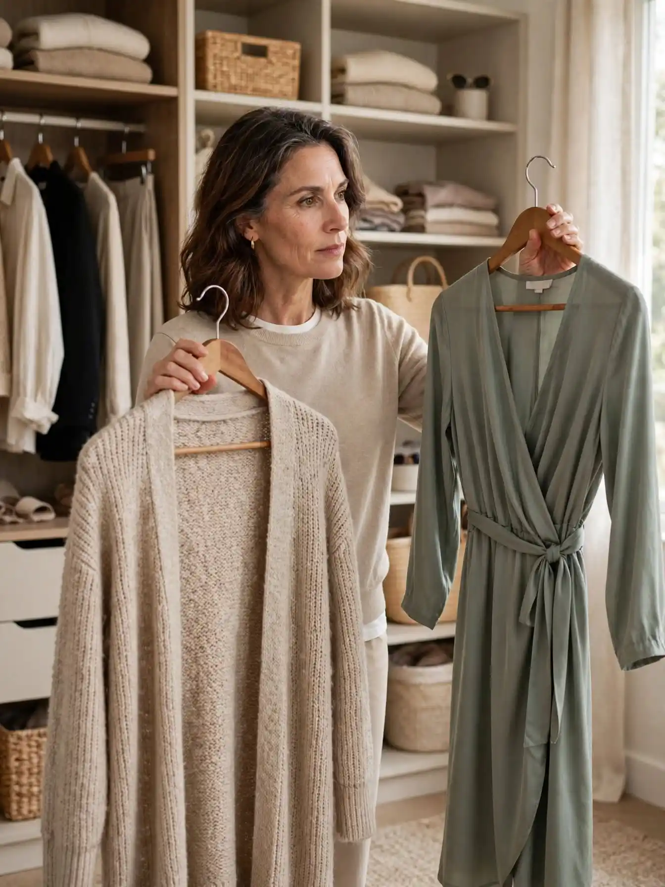 How to Dress Over 40 for an Apple Shape 3 Three Simple Rules That Make Everything Easier