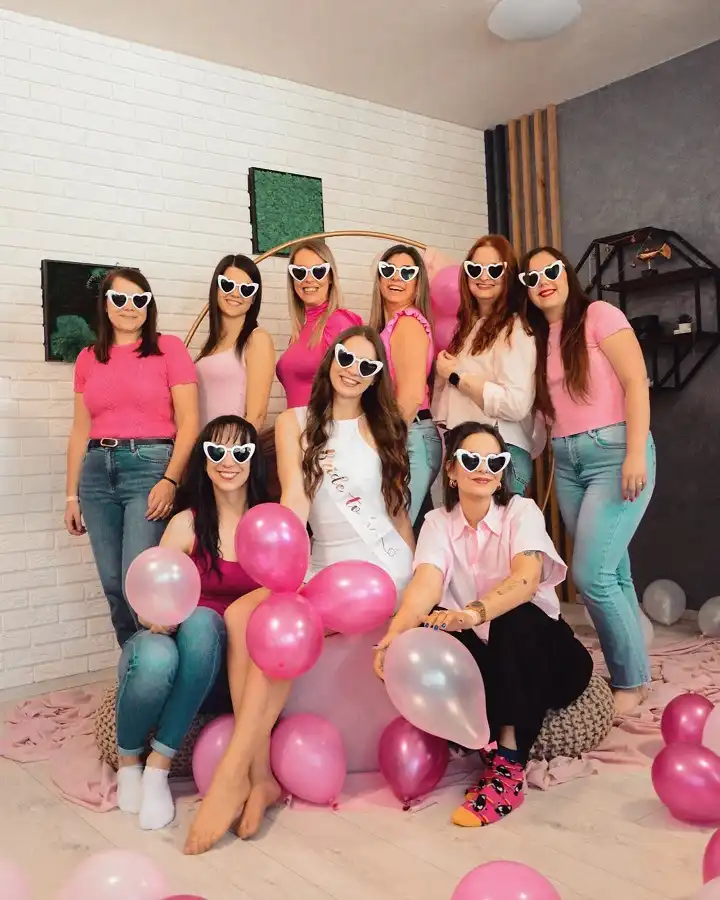 Pink Tops and Blue Jeans for the Whole Crew