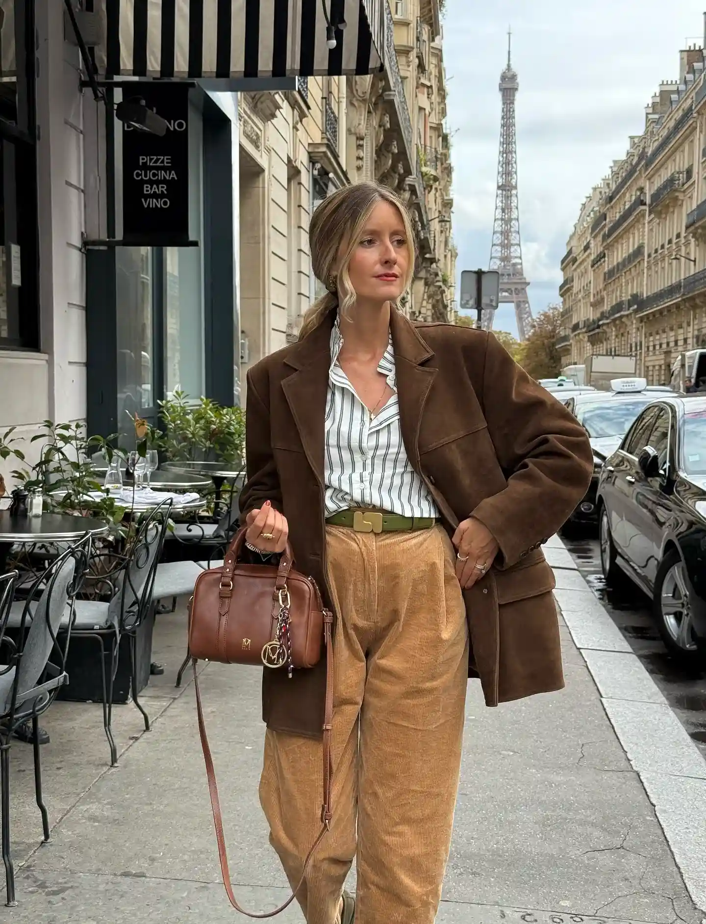 15 Velvet Outfits for Women Over 40 to Wear All Season 6 5. Camel Corduroy and Brown Suede, Ready for a Velvet Twist