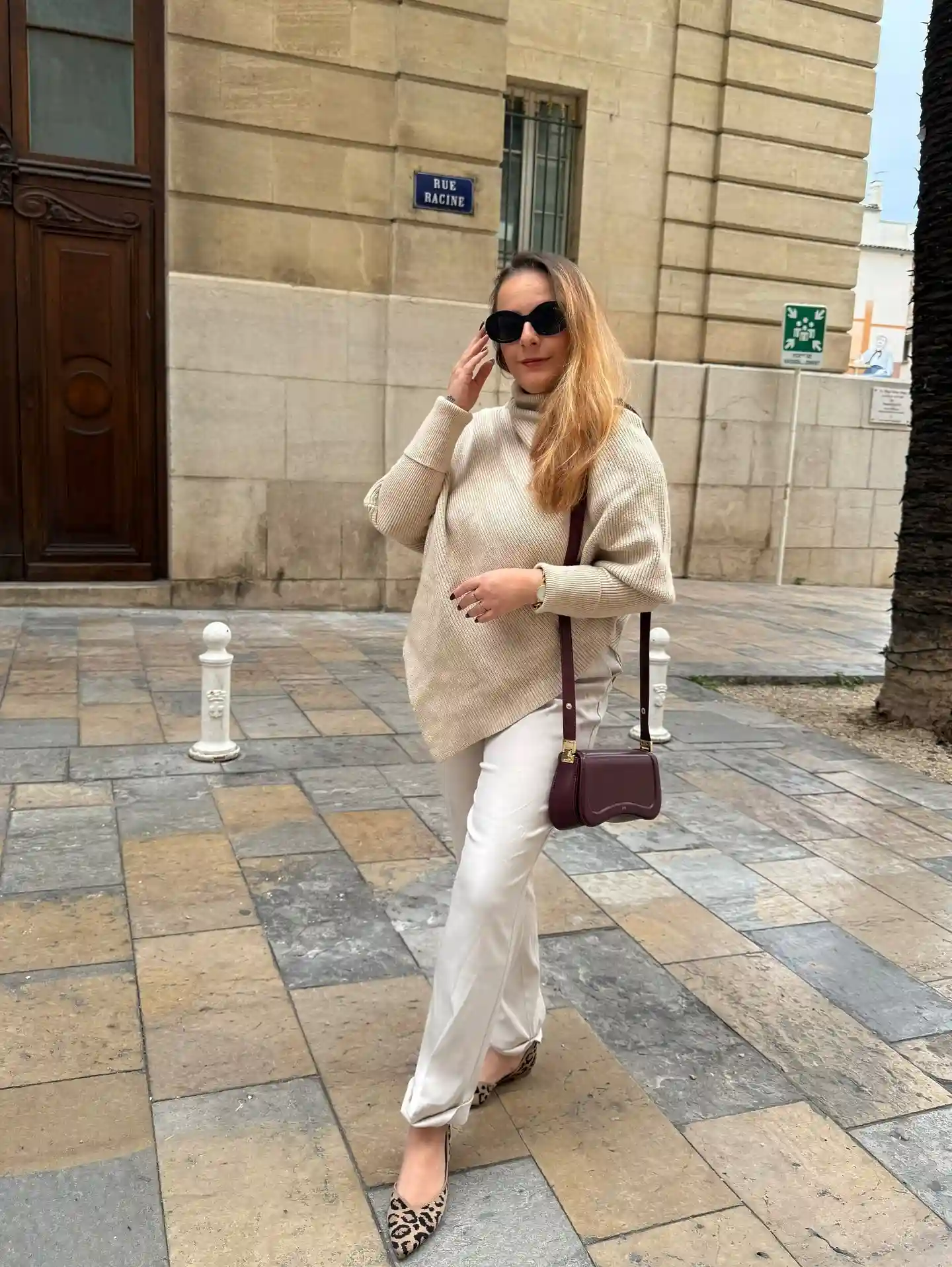 Fall Capsule Wardrobe for Women Over 40 (20 Pieces) 16 15. Beige Turtleneck Sweater