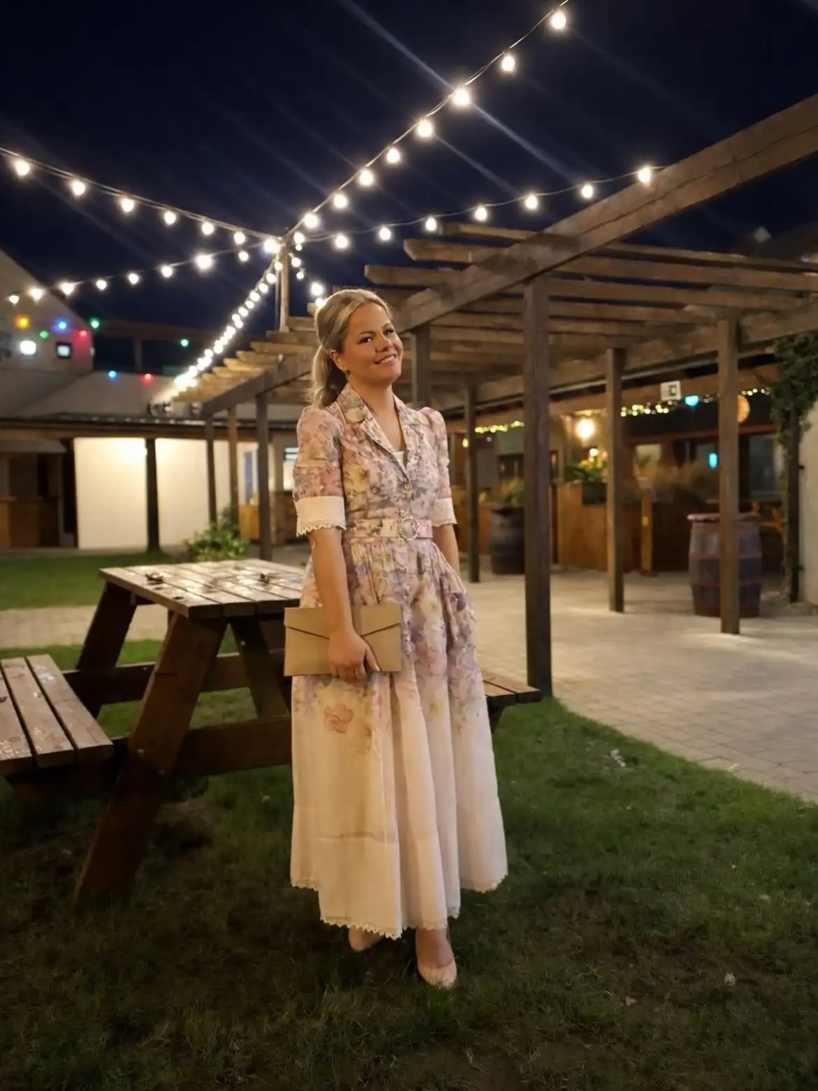 15. Vintage Floral Shirt Dress